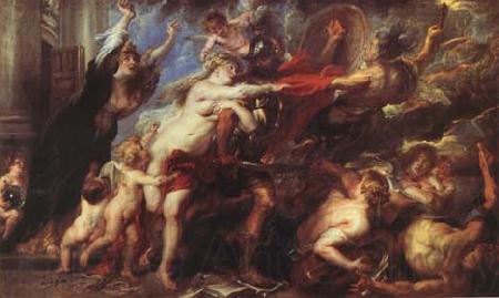 Peter Paul Rubens The Horrors of War (mk27) Spain oil painting art